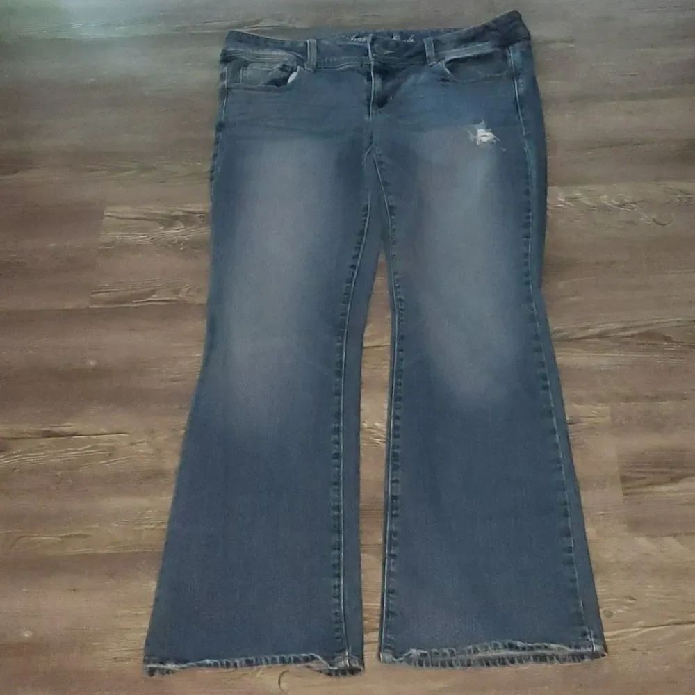 American Eagle Stretch Slim Boot Jeans Sz 14